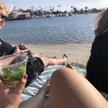 Bahia Resort Hotel - Lounging on the beach. (Within a few feet of resort rooms) - San Diego, CA