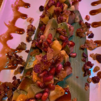 Moshi Moshi - Vegetarian Crispy Rice Avocado Roll - Sushi Bars Near Me - Miami Beach, Florida