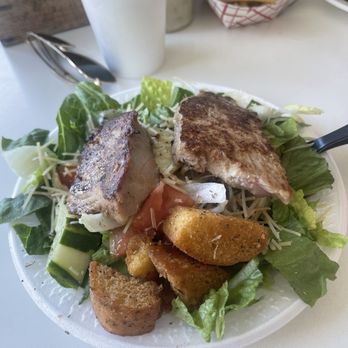 Provision Company - Yellow fin tuna house salad - Seafood Near Me - Holden Beach, North Carolina