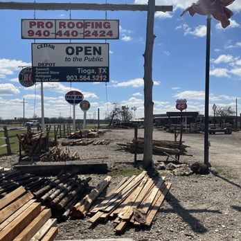 Cedar Depot - Building Supplies Near Me - Tioga, Texas Cedar Depot - Building Supplies Near Me - Tioga, Texas