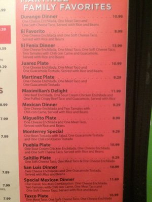 Menu photo 4 El Fenix Dallas, TX Menu photo 4 El Fenix Dallas, TX