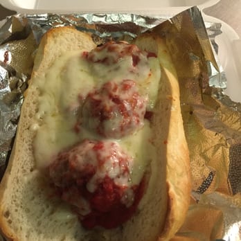 Marios Pizza - Cheesy Meatball Sandwhich - Pizza Near Me - Schaumburg, Illinois Marios Pizza - Cheesy Meatball Sandwhich - Pizza Near Me - Schaumburg, Illinois