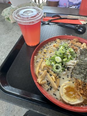Lifting Noodles Ramen by null