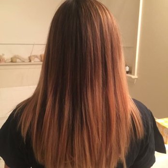 Hair by Sherry - This is the before with much needed toning. And look how amazing my hair is after a touch up and pretty much a brand new color. - Hair Stylists Near Me - Herndon, Virginia