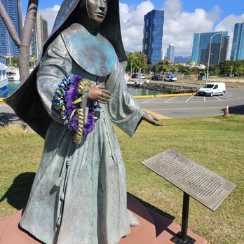 Saint Marianne Cope Statue - 1-23-24 - Landmarks & Historical Buildings Near Me - Honolulu, Hawaii Saint Marianne Cope Statue - 1-23-24 - Landmarks & Historical Buildings Near Me - Honolulu, Hawaii