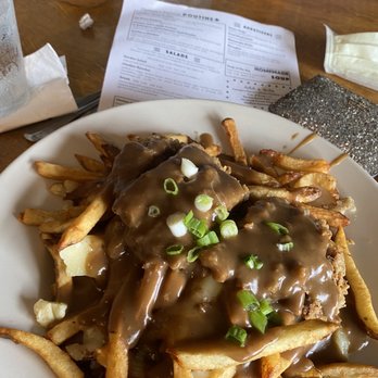 Maple Leaf Diner - Chicken Fried Steak Poutine - American Near Me - Dallas, Texas Maple Leaf Diner - Chicken Fried Steak Poutine - American Near Me - Dallas, Texas