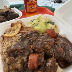 Tropical Tastebuds - Another view of Oxtail etc, can't forget the KOLA!