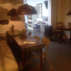 Smaralda - Caféet, längst in i butiken.