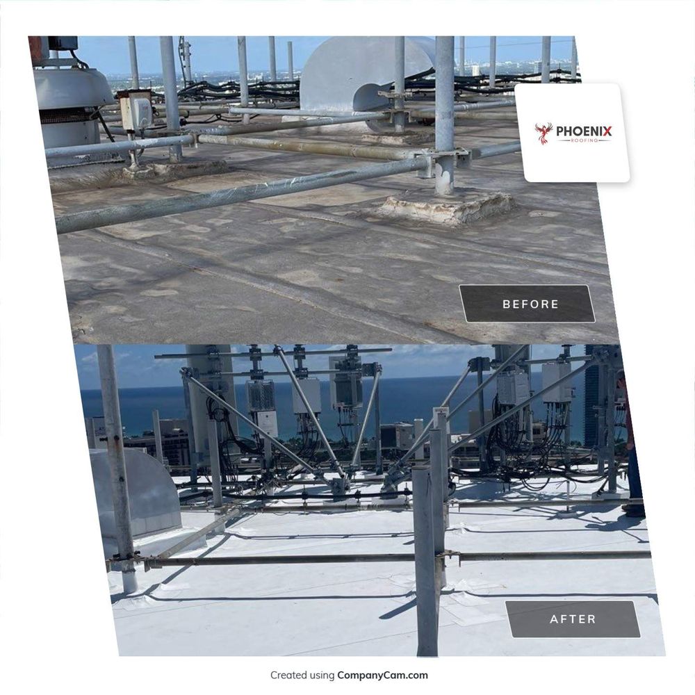 Slide of Phoenix Roofing Group