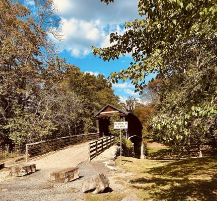 Historic Humpback Covered Bridge by null