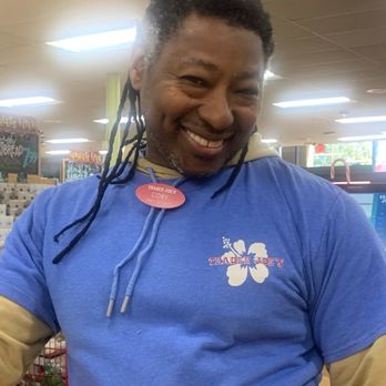 Trader Joe's - Here is the very sweet & friendly Cory, who checked expertly checked me out.l with aplomb! - Grocery Near Me - Temecula, California