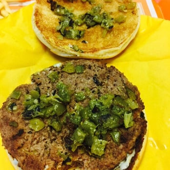 Whataburger - Green chile burger light! Yes light means hardly any chile, they decided it's not good for you lol - Burgers Near Me - Phoenix, Arizona Whataburger - Green chile burger light! Yes light means hardly any chile, they decided it's not good for you lol - Burgers Near Me - Phoenix, Arizona