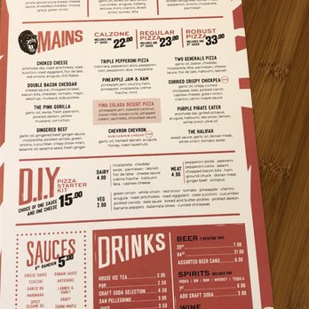 Pink Gorilla - Pizza Near Me - Edmonton, Alberta