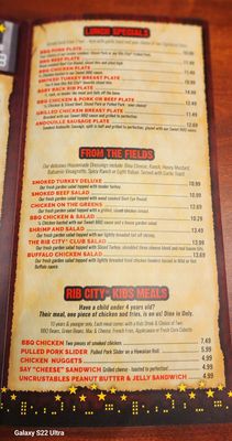 Menu photo 7 Rib City Estero, FL