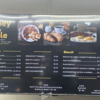 Honey Hole - a menu for breakfast and drinks - Ice Cream & Frozen Yogurt Near Me - Vancleave, Mississippi