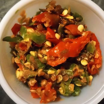 99 Thai Fusion - Chopped peppers were supposed to make my dinner entree a level 5/Sadly they didn't and there wasn't enough in this small condiment cup - Thai Near Me - Layton, Utah