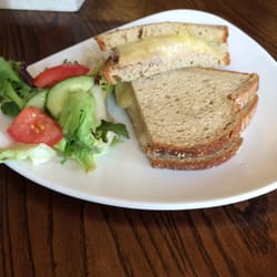 Tuna Melt with Salad