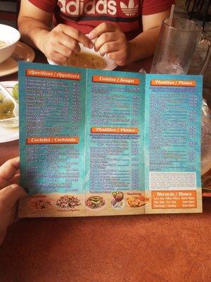 Menu photo 1 Mariscos El Huichol Joliet, IL Menu photo 1 Mariscos El Huichol Joliet, IL