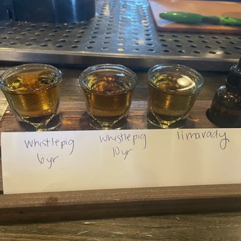 Bosscat Kitchen & Libations - Whistle Pig is a great whiskey option they have there - New American Near Me - Irvine, California Bosscat Kitchen & Libations - Whistle Pig is a great whiskey option they have there - New American Near Me - Irvine, California