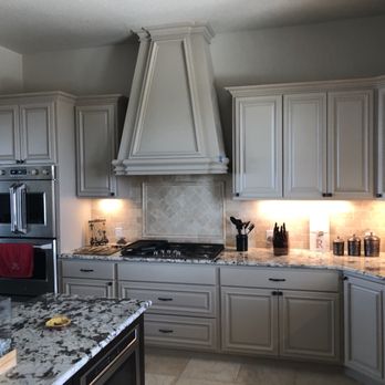 Matei Custom Cabinetry - Cabinets and hood build and painted by us :) - Cabinetry Near Me - Boerne, Texas Matei Custom Cabinetry - Cabinets and hood build and painted by us :) - Cabinetry Near Me - Boerne, Texas
