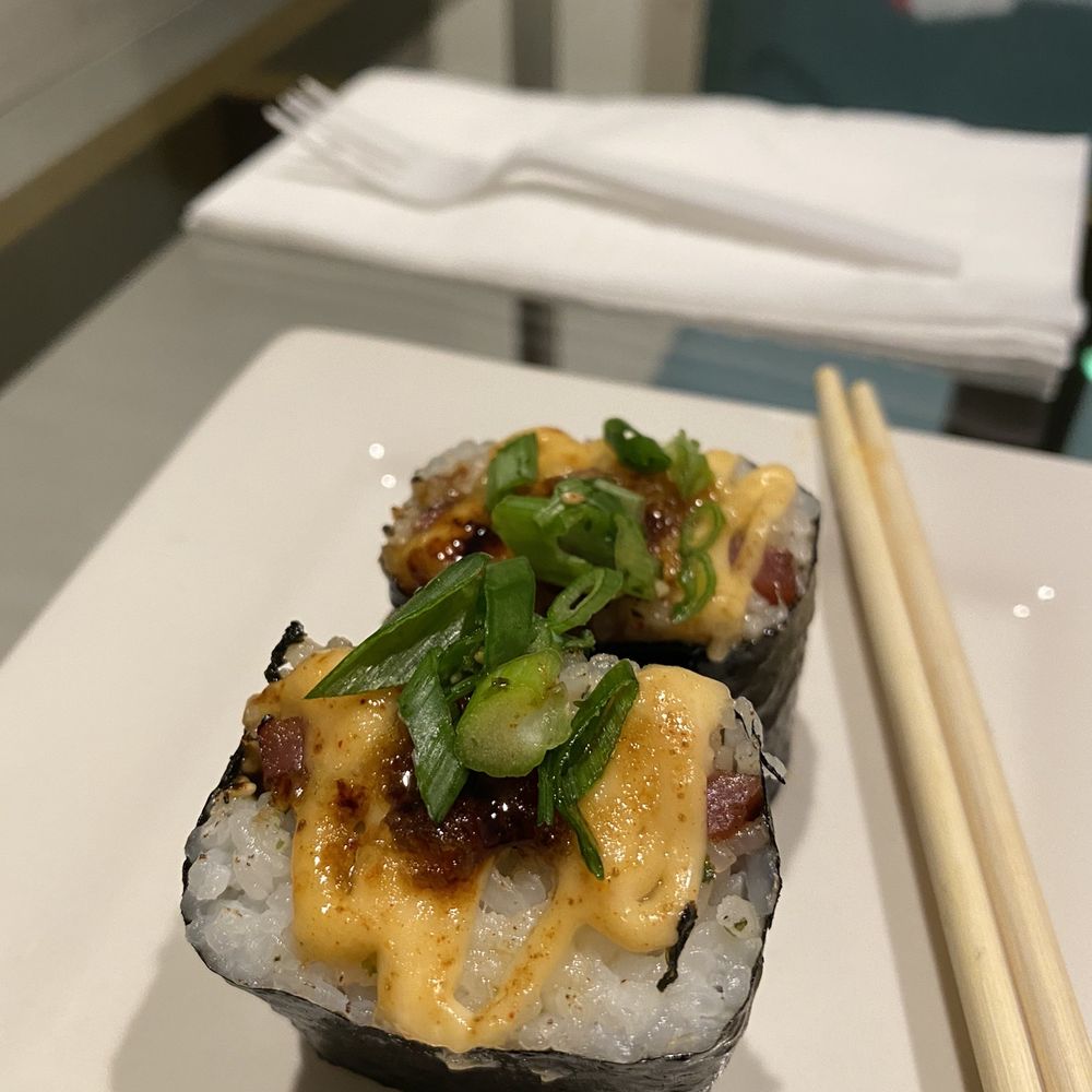 Shootz - Spam Brulee Musubi -- crunchy and savory! - Hawaiian Near Me - Stanton, California