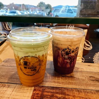 Phin Cafe - Pandan Coffee // ube coffee - Bubble Tea Near Me - San Jose, California