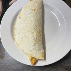 Carmen's Cafe - EGG POTATO CHEESE BREAKFAST TACO