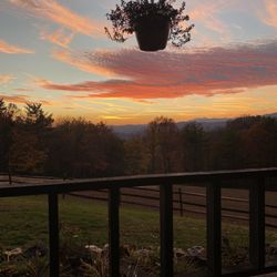 Leatherwood Mountains - View from our porch which overlooks the horse pasture