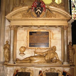 Bristol Cathedral - Tomb of Sir Charles Vaughan, d. 1630.