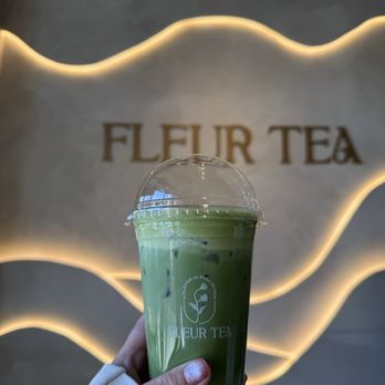 Fleur Tea - Double matcha - Bubble Tea Near Me - San Jose, California Fleur Tea - Double matcha - Bubble Tea Near Me - San Jose, California
