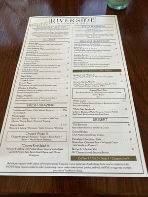 Menu photo 2 Riverside Kitchen & Bar Castle Hayne, NC