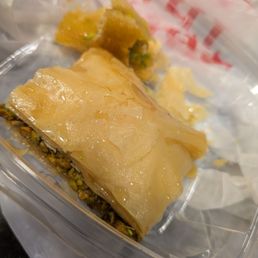 Pistachio Mabrouma Baklava Pistachio Mabrouma Baklava