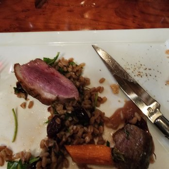 Valette Restaurant - Duck breast cooked to perfection with orzo - sorry I ate before taking the pic - New American Near Me - Healdsburg, California