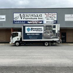 Newman Furniture Of Camden - Store Front with Box Truck