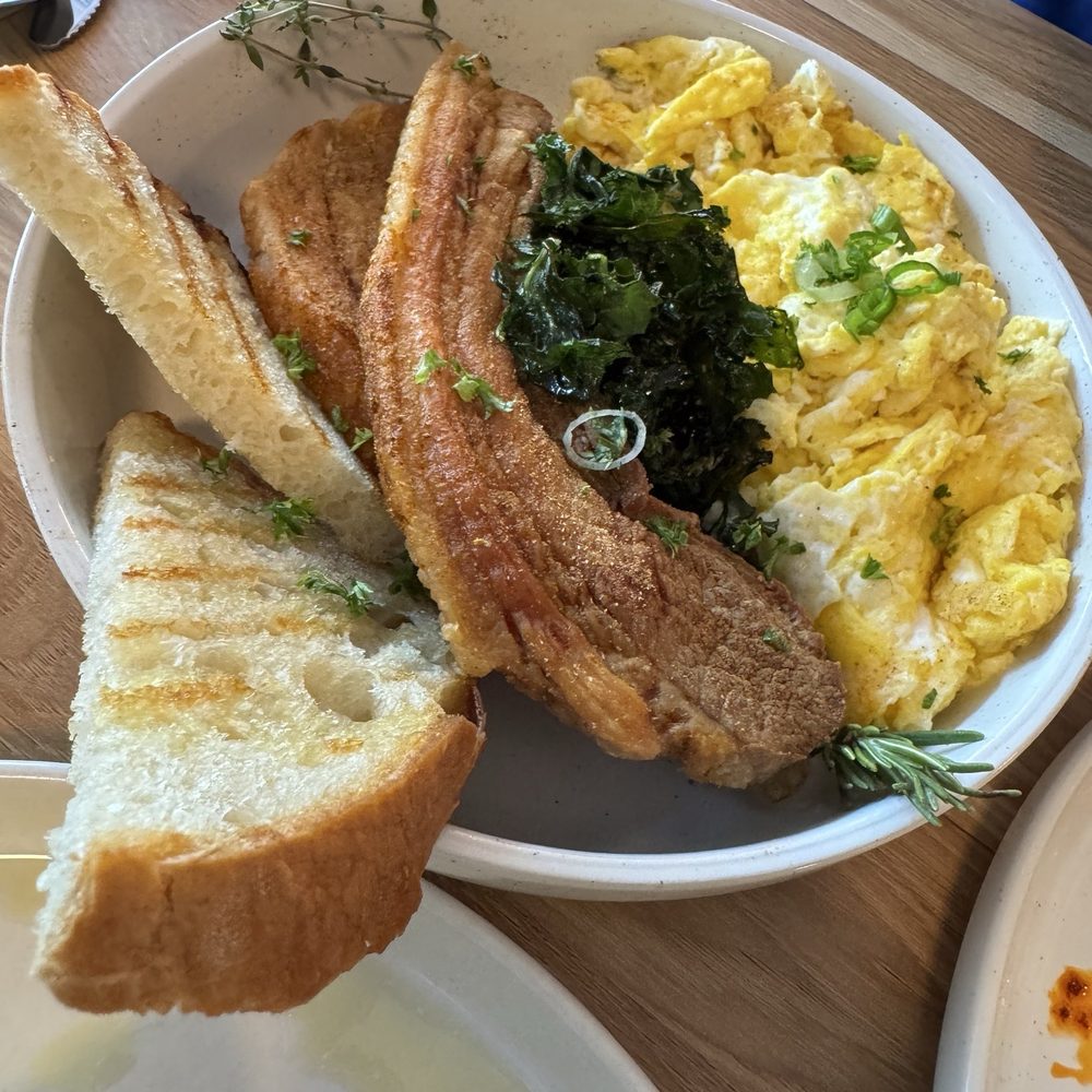 Full Circle Kitchen and Sound - Pork belly Plate - Breakfast & Brunch Near Me - Covina, California Full Circle Kitchen and Sound - Pork belly Plate - Breakfast & Brunch Near Me - Covina, California