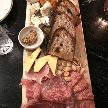 Rough Rider - Generous charcuterie board with meats, cheeses, ground mustard, jam, Marcona almonds and toasted bread - New American Near Me - Phoenix, Arizona Rough Rider - Generous charcuterie board with meats, cheeses, ground mustard, jam, Marcona almonds and toasted bread - New American Near Me - Phoenix, Arizona