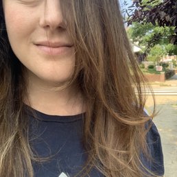 Haircut and balayage