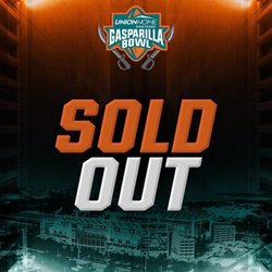 Gasparilla Bowl 2021, Sold Out, UF vs UCF, Raymond James Stadium, Tampa