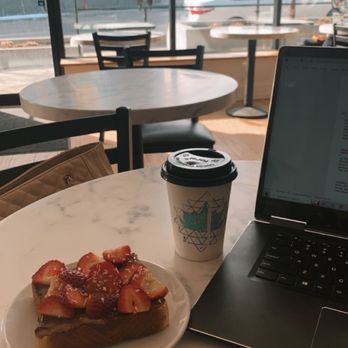 Zen Coffee Company - Strawberry Nutella Toast and white mocha coffee - Coffee & Tea Near Me - Omaha, Nebraska Zen Coffee Company - Strawberry Nutella Toast and white mocha coffee - Coffee & Tea Near Me - Omaha, Nebraska