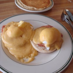 The Magnolia Pancake Haus - Eggs Benedict