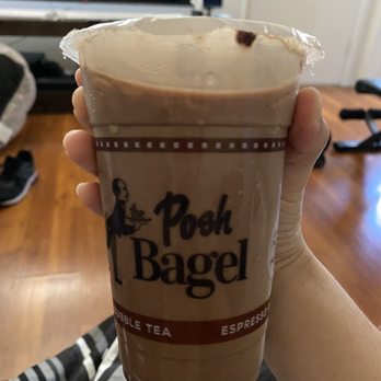 Posh Bagel - Iced Mocha - Bakeries Near Me - Modesto, California