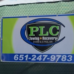 Company name and phone number. Company name and phone number.