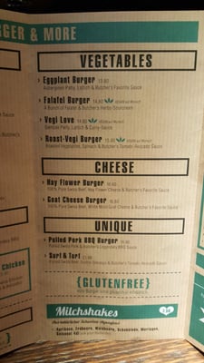 Menu photo 1 The Butcher Zürich, ZH