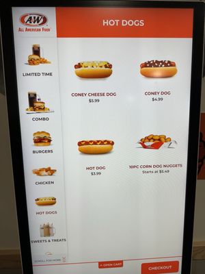 Menu photo 2 A&W Restaurant Niagara Falls, NY