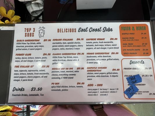 Menu photo 7 EARL Kaimuki Honolulu, HI Menu photo 7 EARL Kaimuki Honolulu, HI