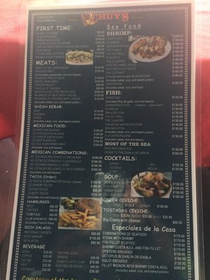 Menu photo 2 Chuy's Place San Felípe, BCN Menu photo 2 Chuy's Place San Felípe, BCN