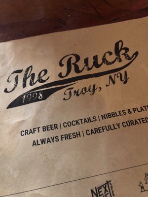 Menu photo 4 The Ruck Troy, NY
