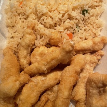 Rose Garden - Hard rice and dried out chicken - Chinese Near Me - Albuquerque, New Mexico