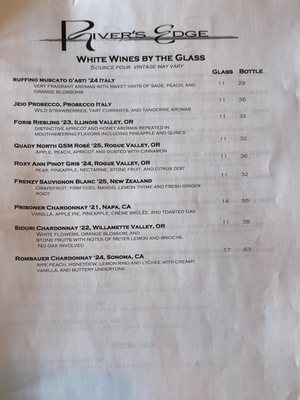Menu photo 1 River's Edge Restaurant Grants Pass, OR Menu photo 1 River's Edge Restaurant Grants Pass, OR