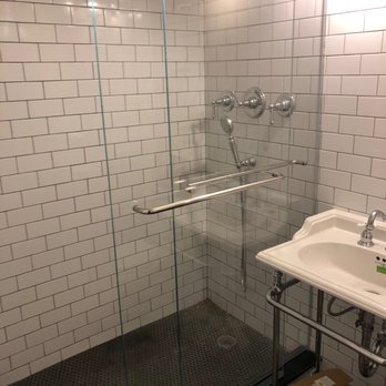 Knock On Glass - Double-bypass custom low-iron glass with Cambridge system hardware - Glass & Mirrors Near Me - Brooklyn, New York Knock On Glass - Double-bypass custom low-iron glass with Cambridge system hardware - Glass & Mirrors Near Me - Brooklyn, New York